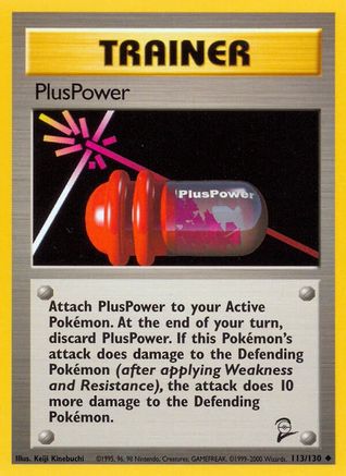 PlusPower 113  Base Set 2 - Uncommon