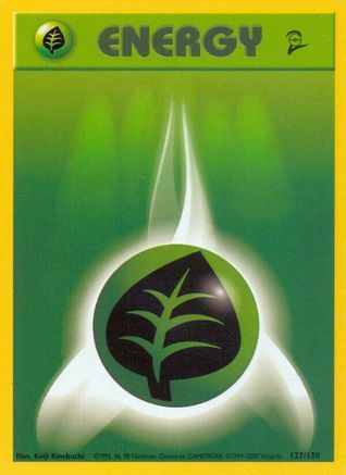 Grass Energy 127  Base Set 2 - Common