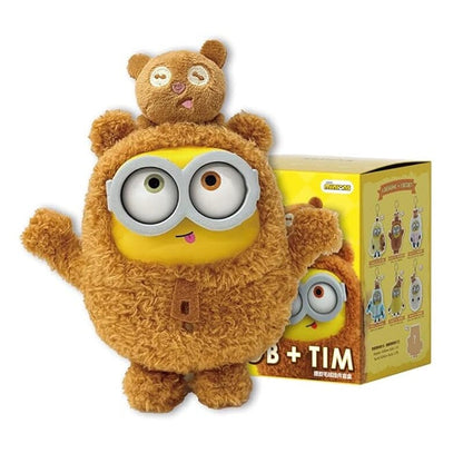 52TOYS - Minions Bob & Tim Better Together Plush Keychain Blind Box