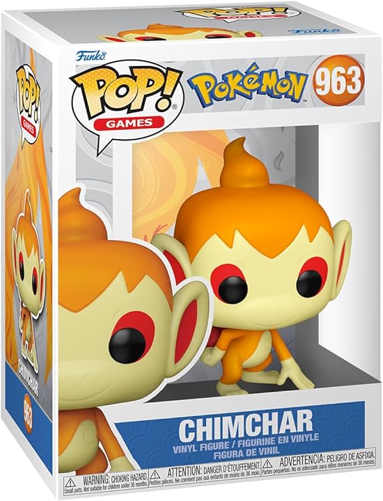 Funko Pop! Pokemon - Greninja #968 / Snubbull #964 / Chimchar #963