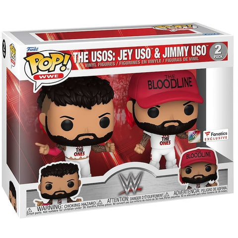 Funko Pop! The Jey Usos & Jimmy Uso [Fanatics Exclusive] 2 pack *PREORDER*
