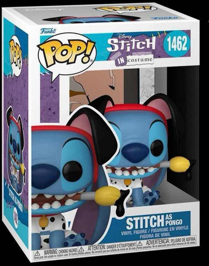 Funko Pop! DISNEY STITCH COSTUME BEAST - CHESHIRE CAT - SIMBA - PONGO 101 DALMATION