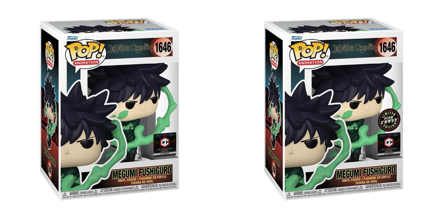 Funko Pop! Anime: Jujutsu Kaisen - Megumi Fushiguro (Grafitti x Battle Series) #1646 [Chalice Collectibles Exclusive]