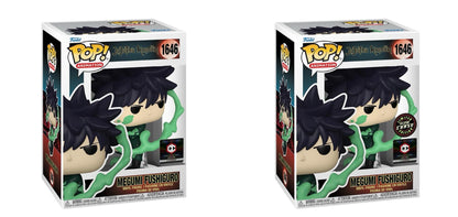 Funko Pop! Anime: Jujutsu Kaisen - Megumi Fushiguro (Grafitti x Battle Series) #1646 [Chalice Collectibles Exclusive]