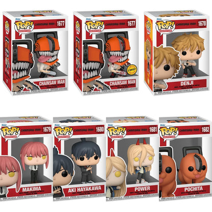 Funko Pop! Anime: Chainsaw Man - Denji / Makima / Aki Hayakawa / Power / Pochita
