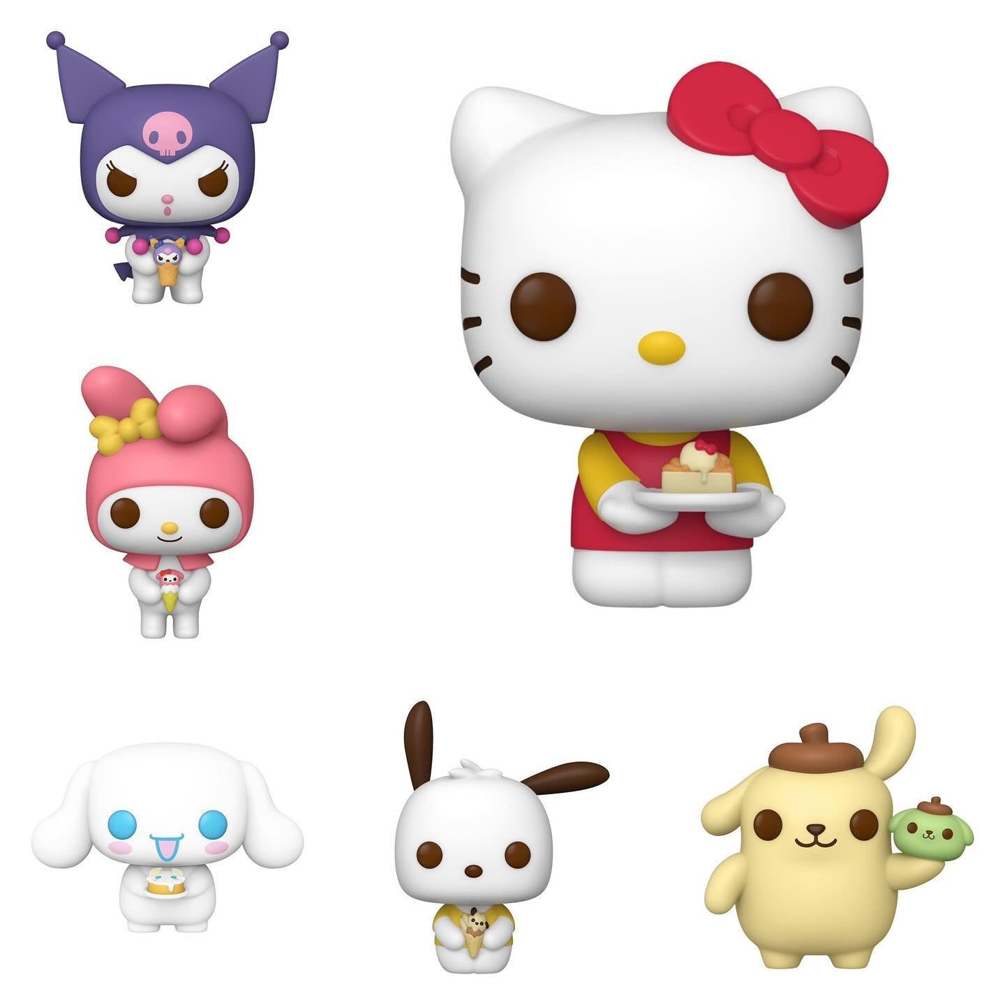 まぁぶぼんfanakapan Hellooo Kitty Main Funko Pop! Sanrio: Hello Kitty & Friends - Kuromi / My Melody