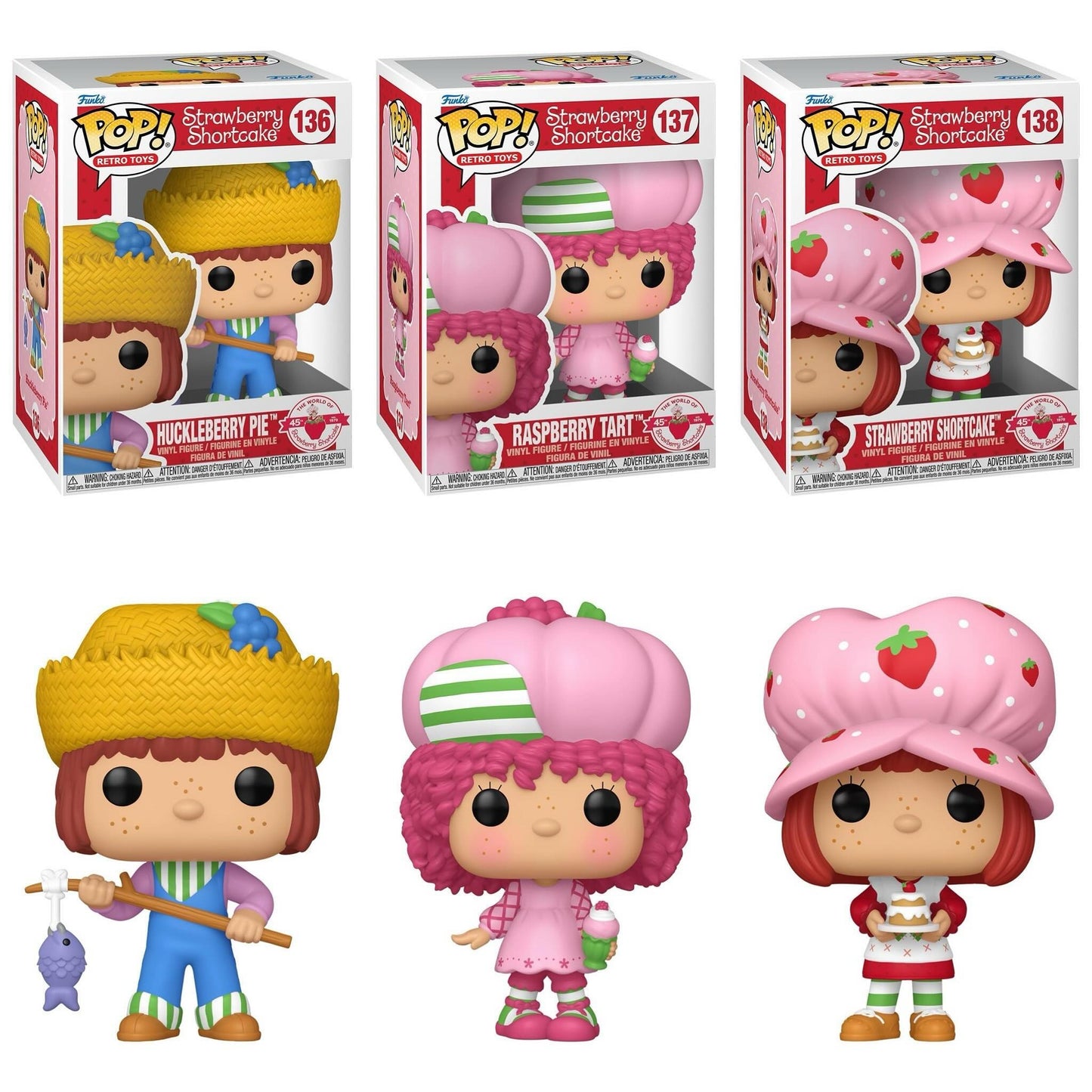 Funko Pop! Strawberry Shortcake Huckleberry Pie - Raspberry Tart