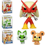 Funko Pop! Games: Pokemon - Blaziken / Sprigatito / Teddiursa