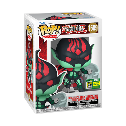 Funko Pop! Yu-Gi-Oh - Elemental Hero Flame Wingman #1609 [2024 SDCC / Shared Convention Exclusive] *PREORDER*