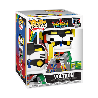 Funko Pop! Television - Jumbo 6" Voltron #1497 [2024 SDCC / Shared Convention Exclusive] *PREORDER*