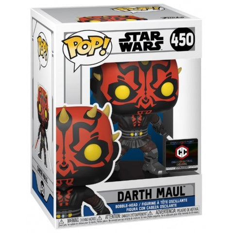 FUNKO POP! STAR WARS - DARTH MAUL #450 [CHALICE EXCULSIVE]