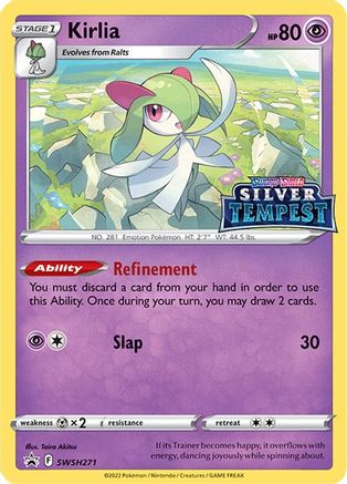 Kirlia (Prerelease) SWSH271  - Holofoil SWSH Sword & Shield Promo Cards - Promo