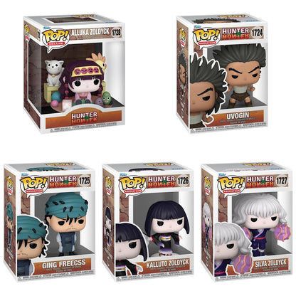 Funko Pop! Anime: Hunter X Hunter - Chrollo [Funko Shop Exclusive] / Uvogin / Ging / Kalluto / Silva / Deluxe Alluka Zoldyck