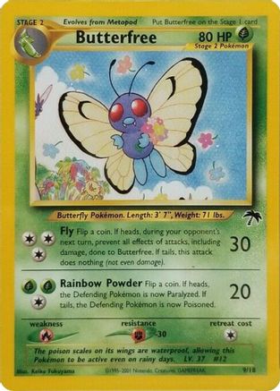 Butterfree 009  Southern Islands - Promo