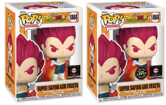 Funko Pop! Anime: Dragon Ball Super - SSGSS Gogeta / Super Saiyan God Vegeta / Broly [EXCLUSIVE]