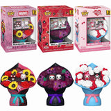 Funko Pop! Bitty Pop (Valentine Bouquet) - Miles Morales & Ghost Spider / Sally & Jack Skellington / My Melody & Kuromi *PREORDER*