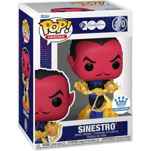 Funko Pop! DC Heroes: SINESTRO #470 [FUNKO EXCLUSIVE]