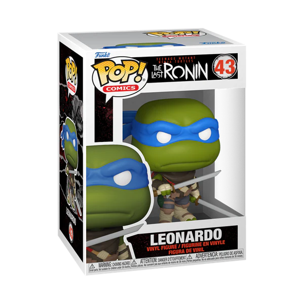 Funko Pop! Teenage Mutant Ninja Turtles: TMNT - 6" The Last Ronin / The Last Ronin (B/W) / Raphael / Leonardo #43 / Leonardo #48 / Donatello / Oroku Hiroto / 4pk *PREORDER*