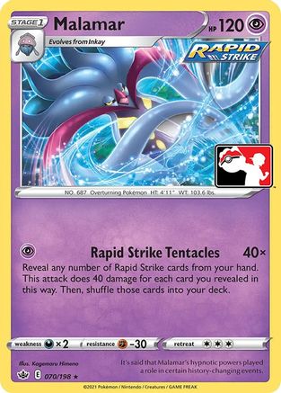 Malamar  Prize Pack Series Cards - Rare