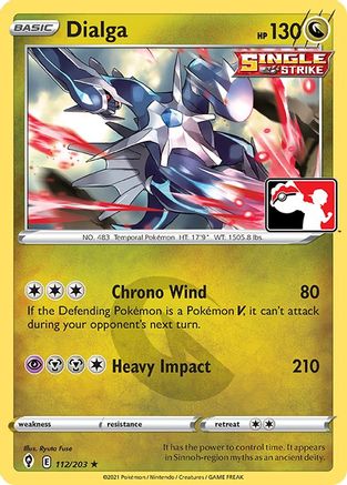 Dialga  Prize Pack Series Cards - Rare