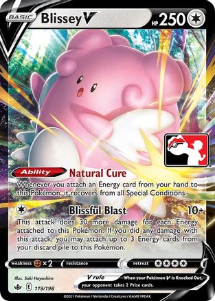 Blissey V  - Holofoil Prize Pack Series Cards - Ultra Rare