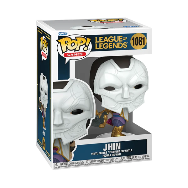 Funko Pop! Games: League Of Legends - Akali #1080 / Jhin #1081 / Yone #1082