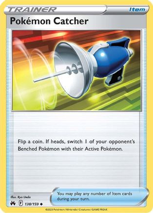 Pokemon Catcher 138  Crown Zenith - Uncommon