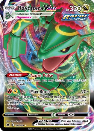Rayquaza VMAX (102) (102) 102  - Holofoil Crown Zenith - Ultra Rare