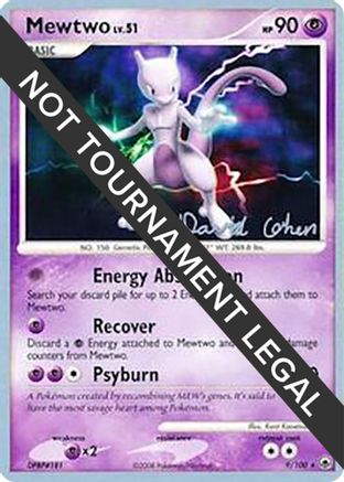 Mewtwo (David Cohen) 009  World Championship Decks - Rare