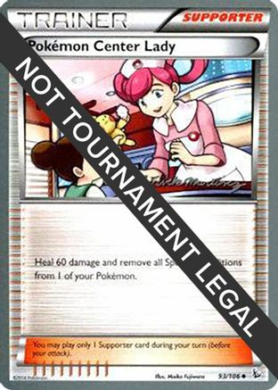 Pokemon Center Lady - 2015 (Patrick Martinez) 093  World Championship Decks - Uncommon