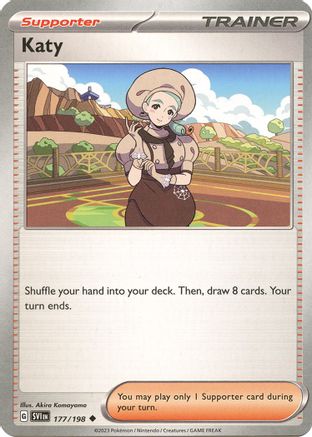 Katy 177/198  SV01 Scarlet & Violet Base Set - Uncommon