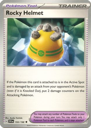 Rocky Helmet 193  SV01 Scarlet & Violet Base Set - Uncommon