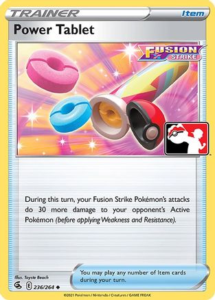 Power Tablet 236/264  Prize Pack Series Cards - Uncommon