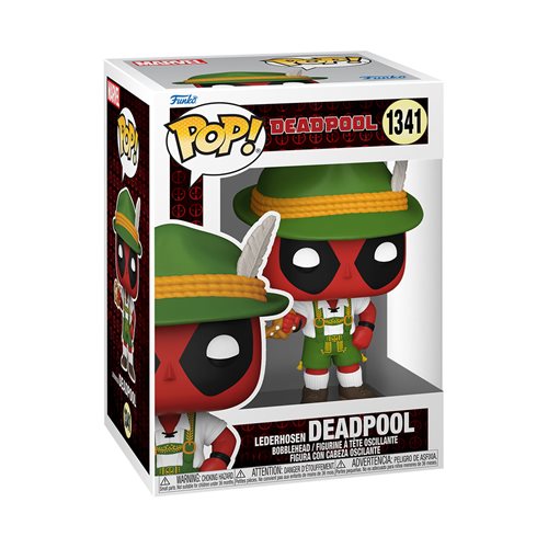 Funko Pop! Marvel: Deadpool - Beauty Pageant / Lederhosen / Bowling / Heavy Metal / Sleepover / Tourist