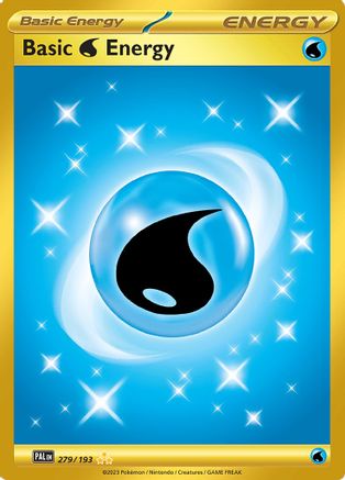 Basic Water Energy 279/193  - Holofoil SV02 Paldea Evolved - Hyper Rare
