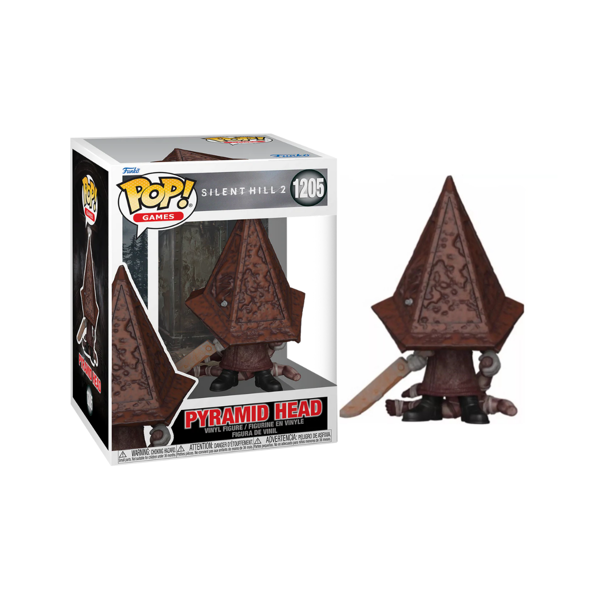 Funko Pop! Games: Silent Hill - Alessa Gillespie / Bubblehead Nurse / Pyramid Head / James Sunderland / Heather Mason / Robbie the Rabbit