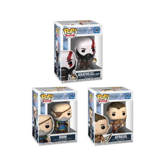 Funko Pop! Games: God of War Ragnarok - Kratos / Atreus / Odin *PREORDER*