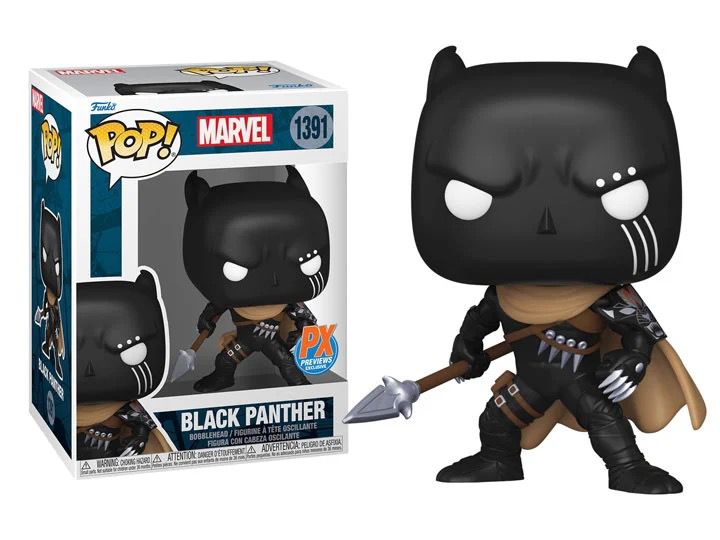 Funko Pop! Marvel - Black Panther #1391 [PX Previews Exclusive]