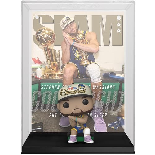 Funko Pop! Sports NBA - SLAM COVER with CASE STEPHEN CURRY #13