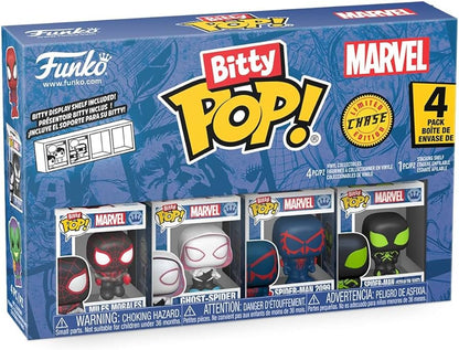 Funko Pop! Bitty Pop - Spider-Man 4pk
