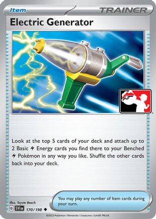 Electric Generator 170  - Holofoil Prize Pack Series Cards - Uncommon