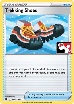 Trekking Shoes 145/159  Prize Pack Series Cards - Uncommon