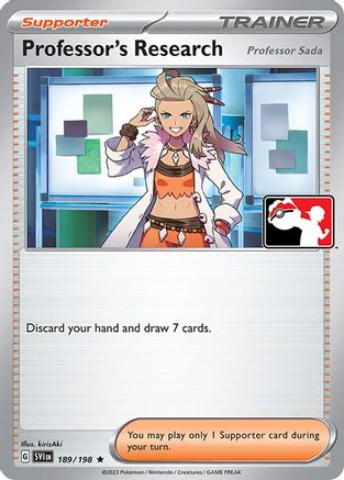 Professor's Research 189/198  Prize Pack Series Cards - Rare