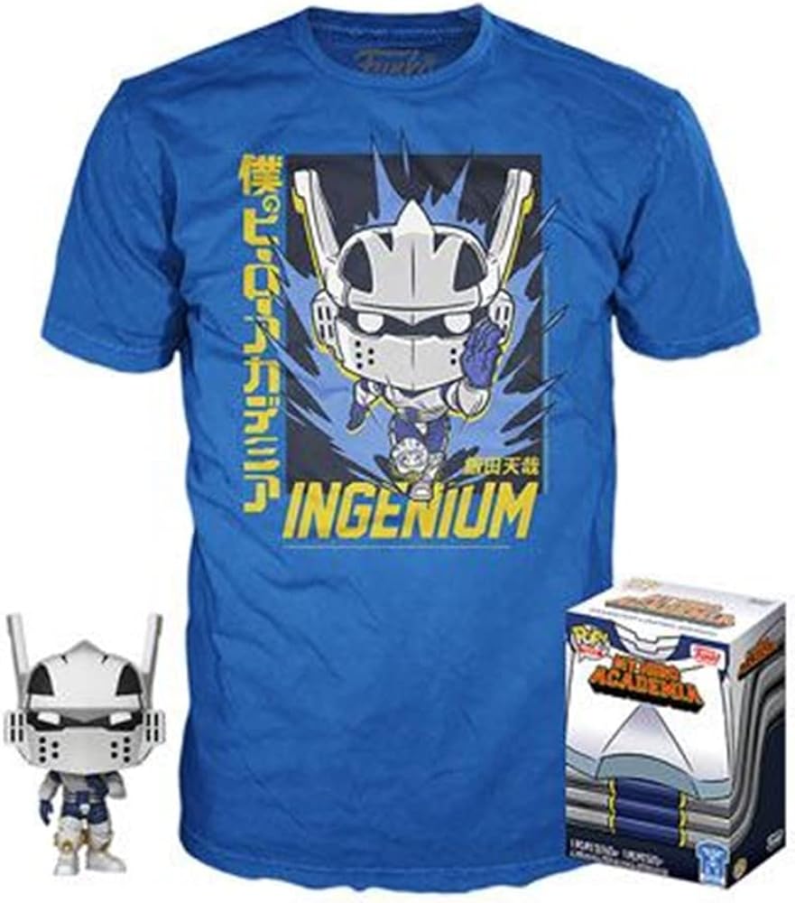 Funko Pop! My Hero Academia: T-Shirt Bundles - Toga / Bakugo / Jiro / Deku / All Might / Fumikage / Iida **WEB ONLY**