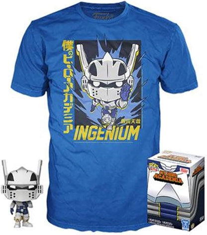 Funko Pop! My Hero Academia: T-Shirt Bundles - Toga / Bakugo / Jiro / Deku / All Might / Fumikage / Iida **WEB ONLY**