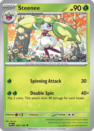 Steenee 009  - Reverse Holofoil SV04 Paradox Rift - Uncommon