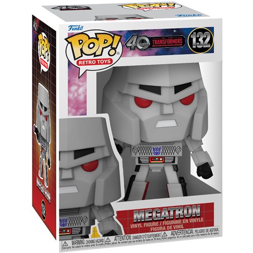Funko Pop! Transformers: 40 Years - Optimus Prime #131 / Megatron #132 / Astrotrain #133 / Blaster #134 / Buzzsaw #135 / Laserbeak #135