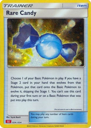 Rare Candy (CLC) 024  - Holofoil Trading Card Game Classic - Classic Collection