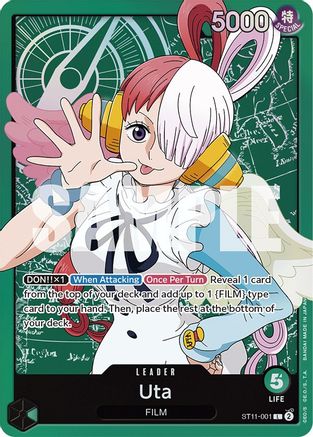 Utas 01 Uta (001) (ST11-001) - Starter Deck 11: Uta Foil – MyPops.ca