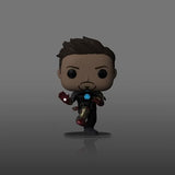 Funko Pop! MARVEL Iron Man 3 Tony Stark GLOW #1416 [EE Exclusive]